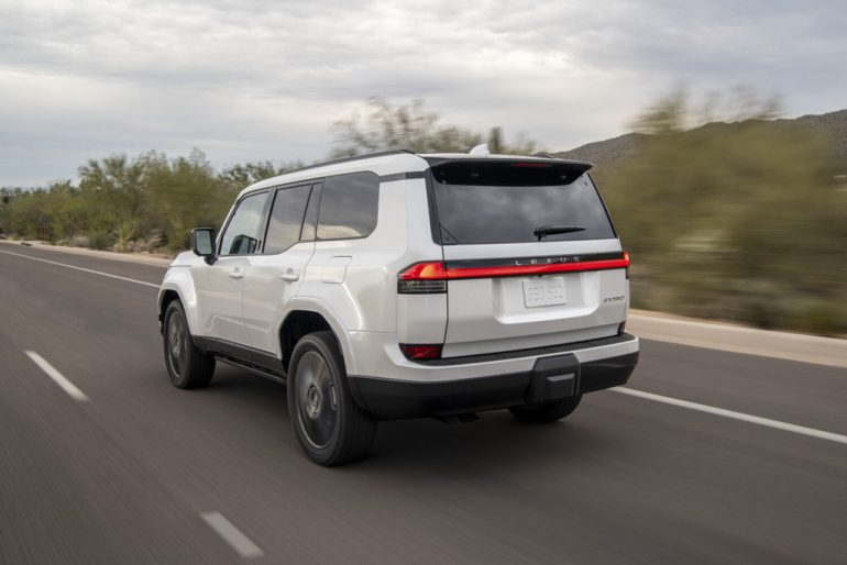2026 lexus gx 550 rear
