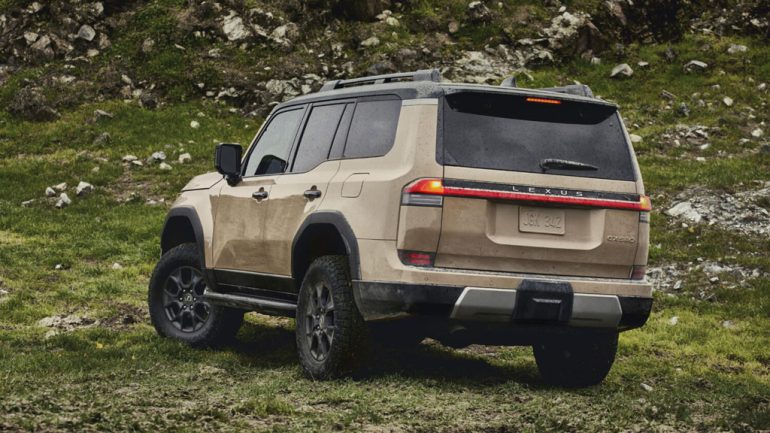 2026 lexus gx 550 rear