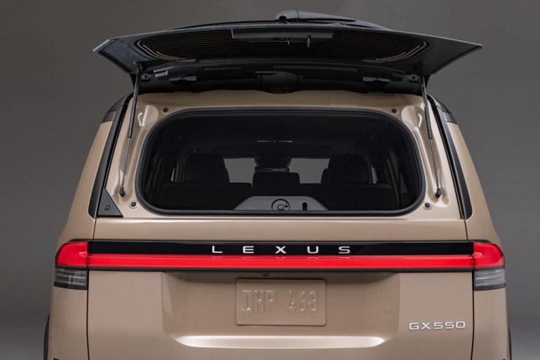 2026 lexus gx 550 open rear glass