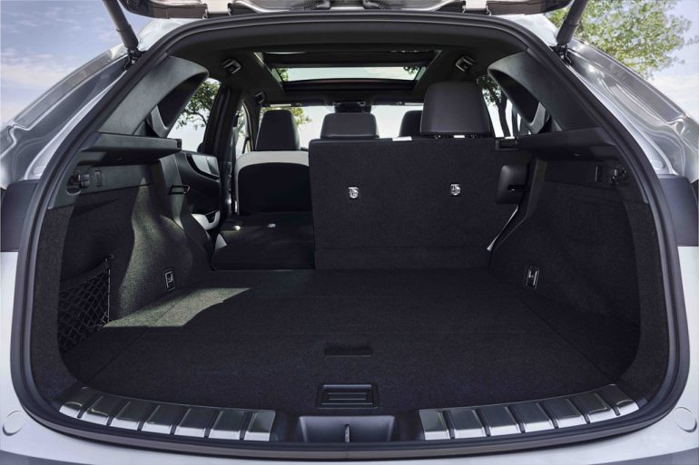 2026 Lexus NX cargo