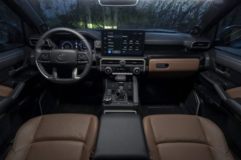 2026 toyota 4runner dashboard interior