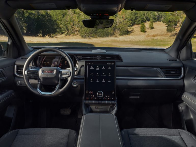 2027 GMC Terrain Elevation dashboard interior
