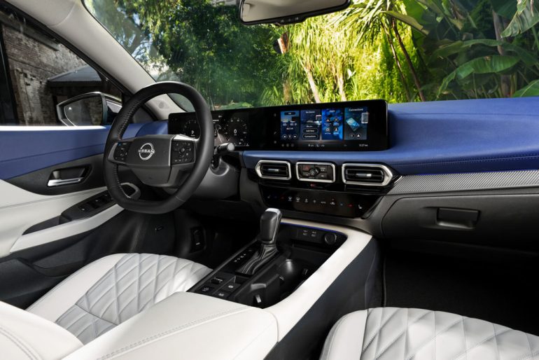 2027 Nissan Sentra SL dashboard interior