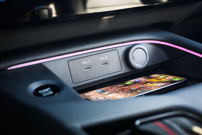 2027 Nissan Sentra SR wireless smartphone charging pad