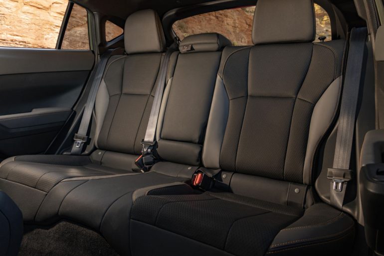 2027 Subaru Crosstrek back seats
