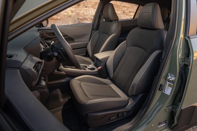 2027 Subaru Crosstrek front seats