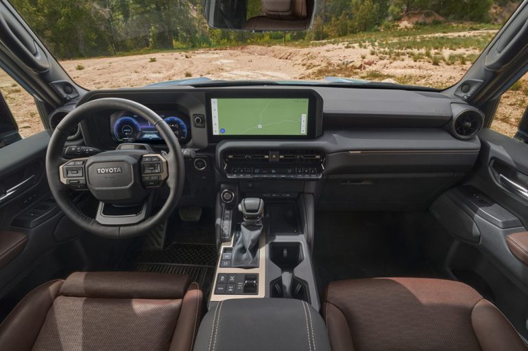 2027 toyota land cruiser dashboard interior