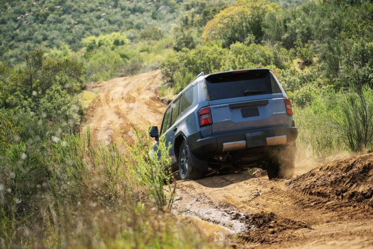 2027 toyota land cruiser rear