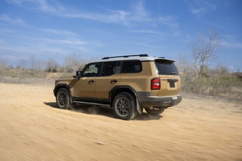 2027 toyota land cruiser rear