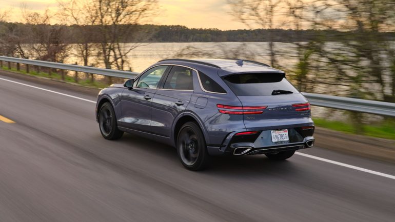 2027 genesis gv70 rear