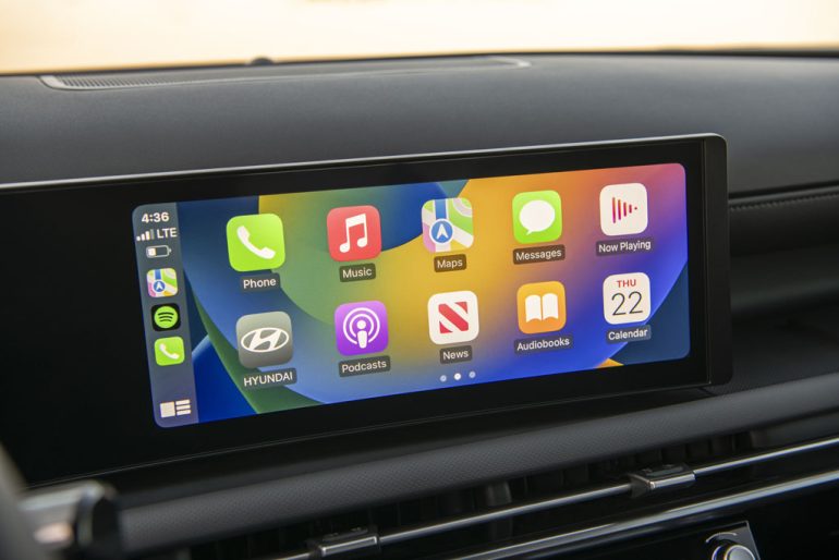 2027 hyundai santa cruz apple carplay