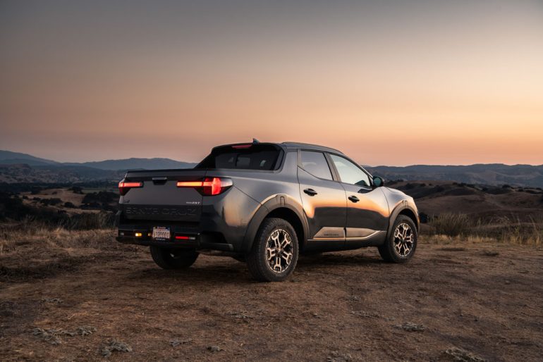 2027 hyundai santa cruz xrt rear