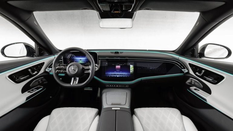 2027 mercedes-benz e-class dashboard interior