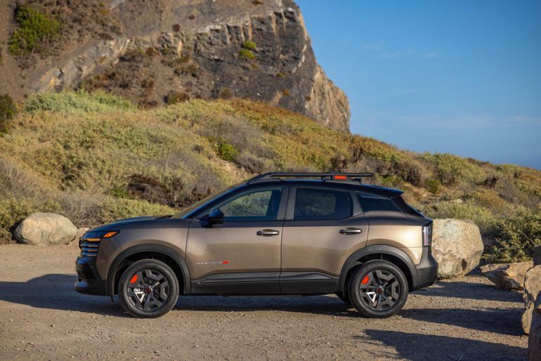 2027 Nissan Kicks Rock Creek side
