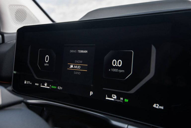 2027 Kia Sportage Hybrid gauge cluster