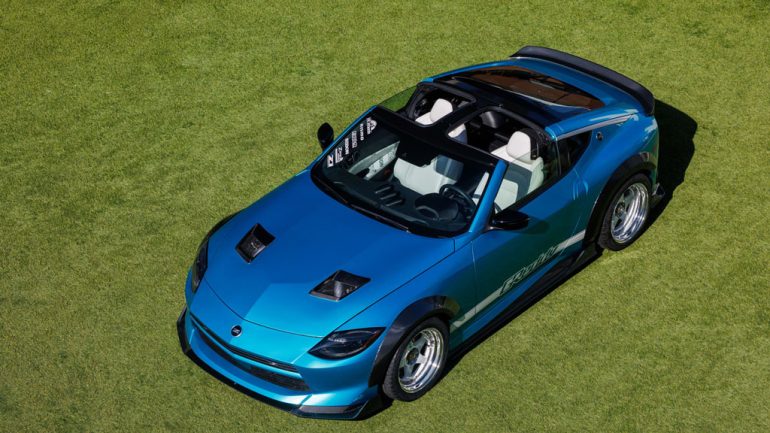 Nissan Z Kaze Concept Brings T-Tops and 1990s Tuner Style Back to the Z