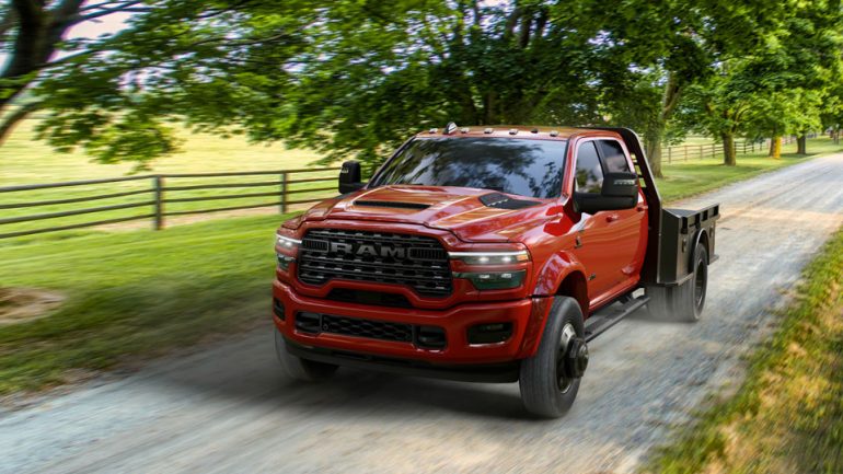 2027 Ram Chassis Cab Night Edition Gives Heavy-Duty Work Trucks a Blacked-Out Look