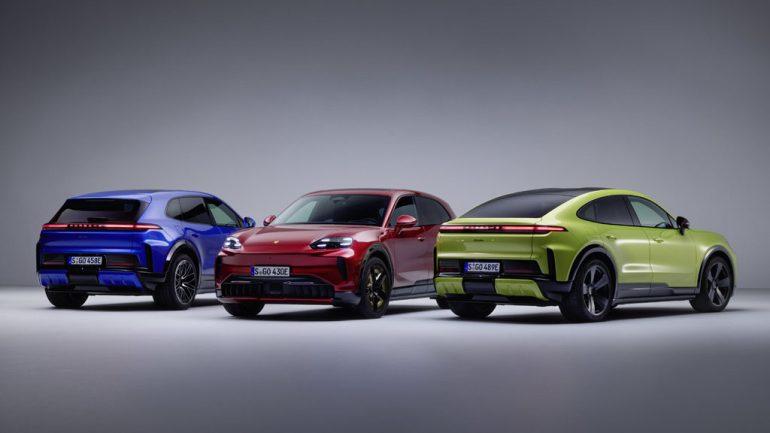 2027 Porsche Cayenne Electric Adds Automatic Doors, 4D Massage Seats and 105 Paint Colors