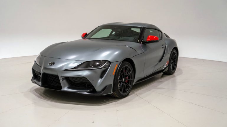Toyota’s Final GR Supra MkV Heads to Barrett-Jackson for Charity Auction