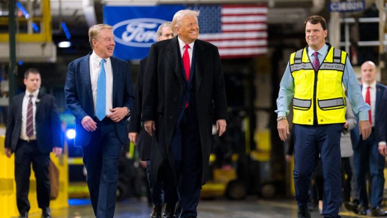 Trump Administration Pressures Ford to Cut Business Ties With Chinese Auto and Battery Companies