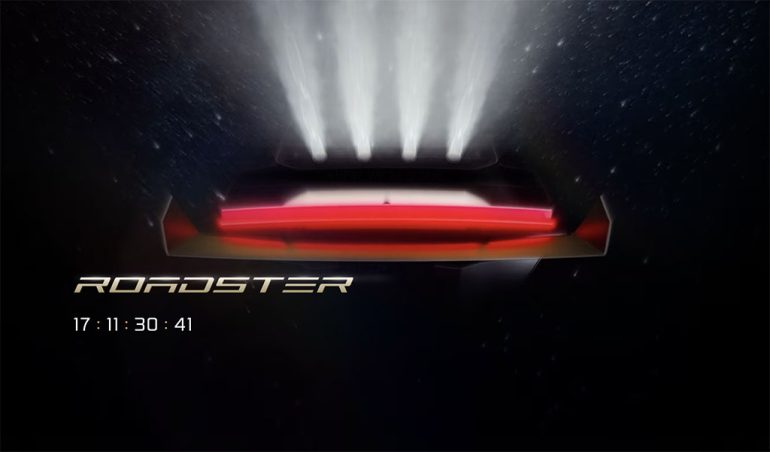 Tesla Roadster Finally Set for October 1 Reveal With SpaceX Thrusters in the Spotlight