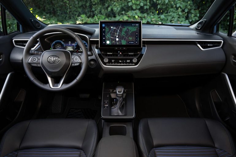 2026 Toyota Corolla Cross Hybrid dashboard interior