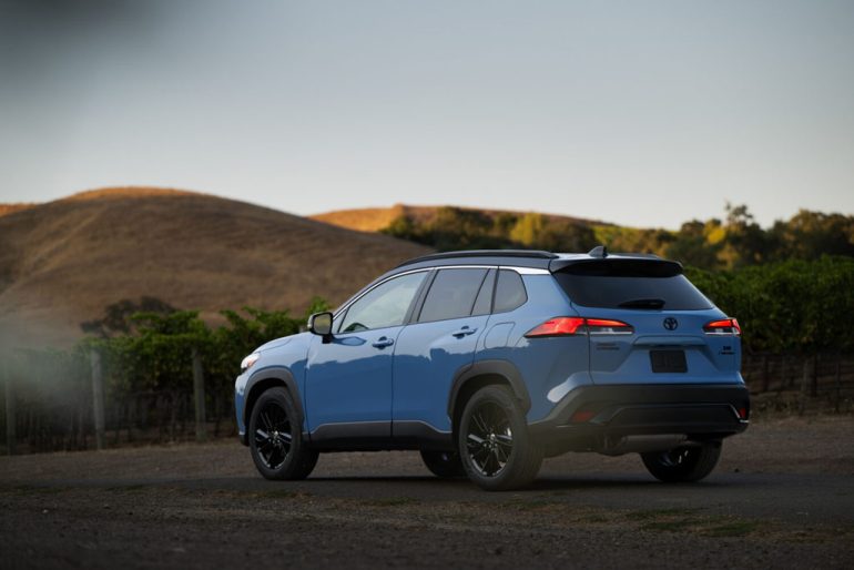 2026 Toyota Corolla Cross Hybrid rear