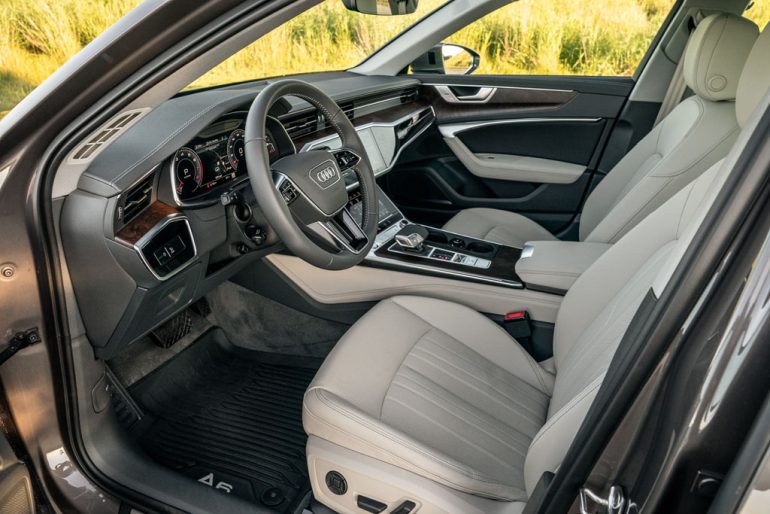 2026 audi a6 allroad front seats