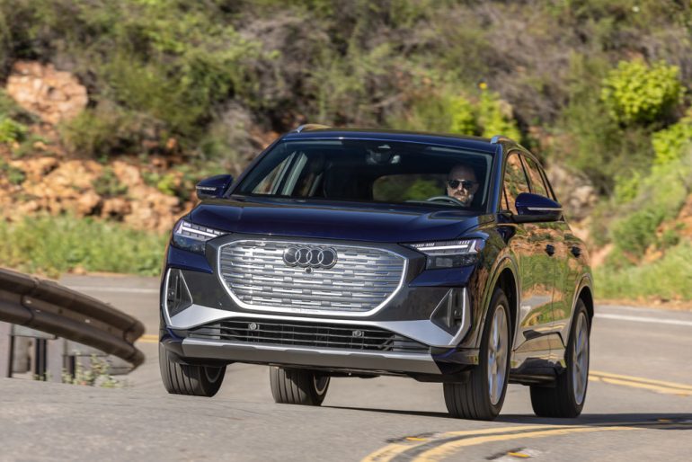 2026 audi q4 e-tron front