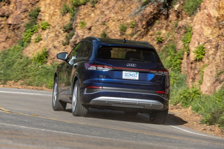2026 audi q4 e-tron rear