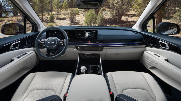 2027 Kia Carnival Hybrid dashboard