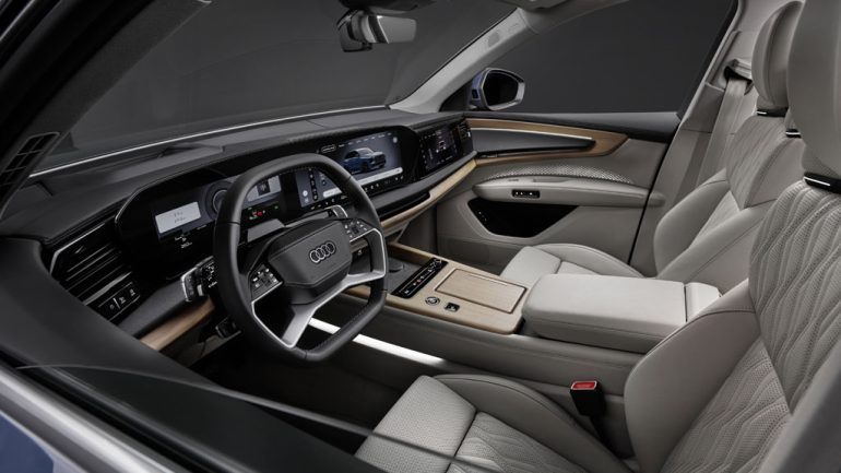 2027 Audi Q7 dashboard interior front seats