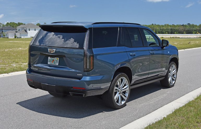 2027 cadillac escalade rear