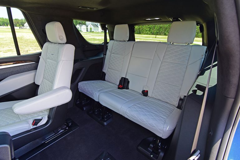 2027 cadillac escalade third row seats