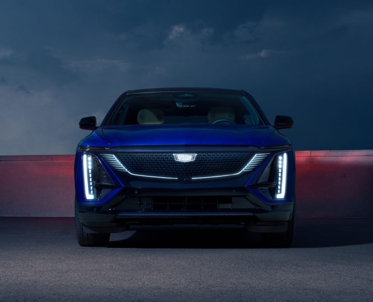 2027 Cadillac LYRIQ front