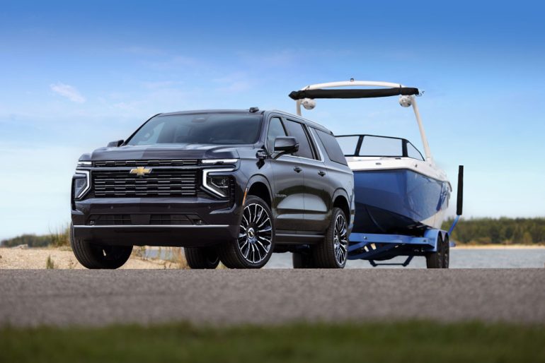 2027 Chevrolet Suburban High Country towing