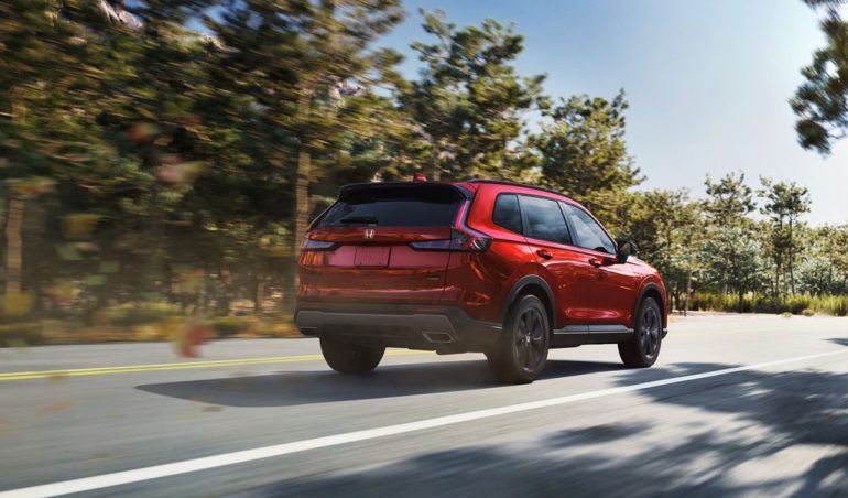 2027 honda cr-v hybrid rear