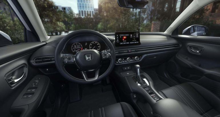 2027 honda hr-v dashboard