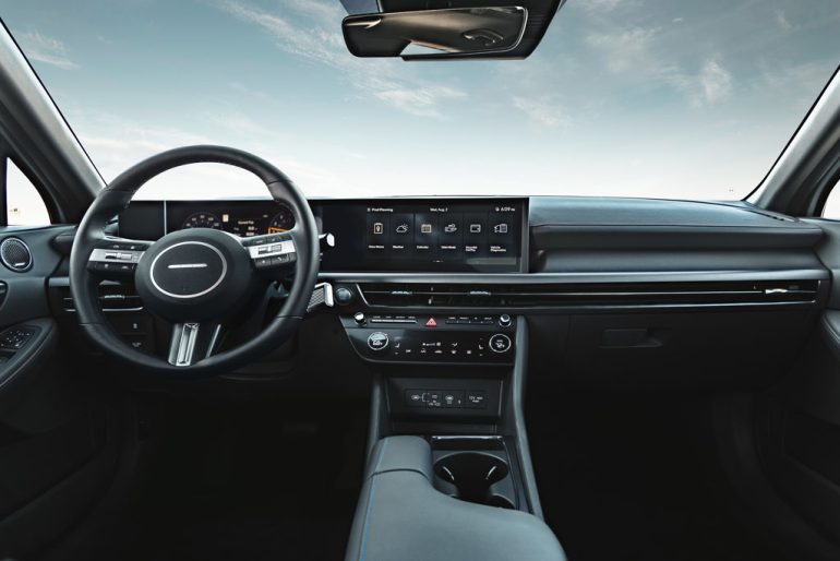 2027 hyundai sonata hybrid dashboard interior