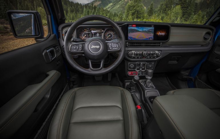 2027 Jeep Gladiator dashboard