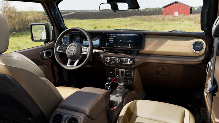 2027 jeep wrangler dashboard