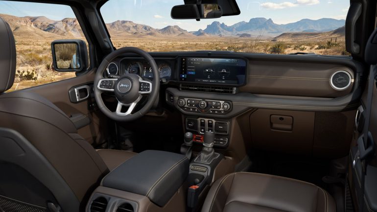 2027 jeep wrangler dashboard