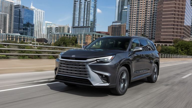 2027 Lexus TX Drops Plug-In Hybrid Model as Luxury SUV Lineup Gets Simplified