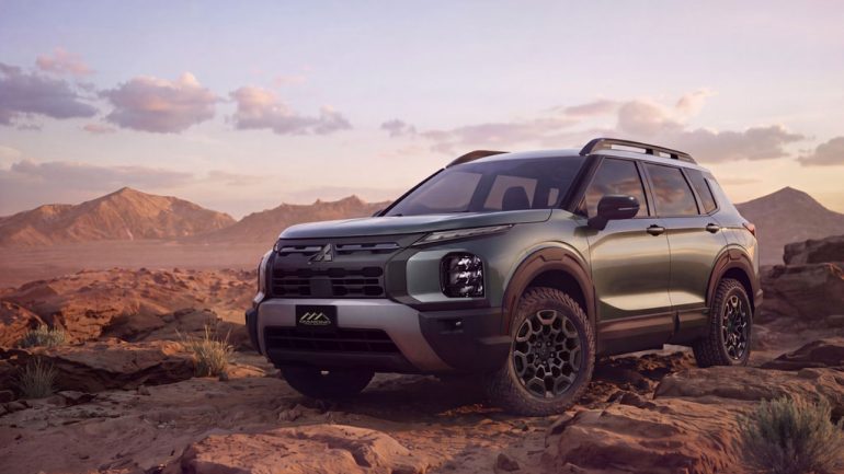 2028 Mitsubishi Outlander Diamond Trail Edition Revealed With Rugged Off-Road Upgrades for SEMA