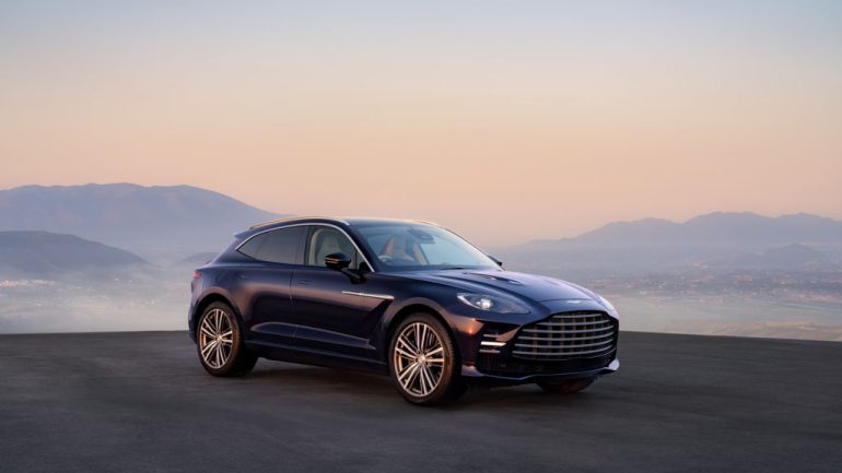 2027 Aston Martin DBX GT Blends 717 Horsepower With a More Luxurious Personality