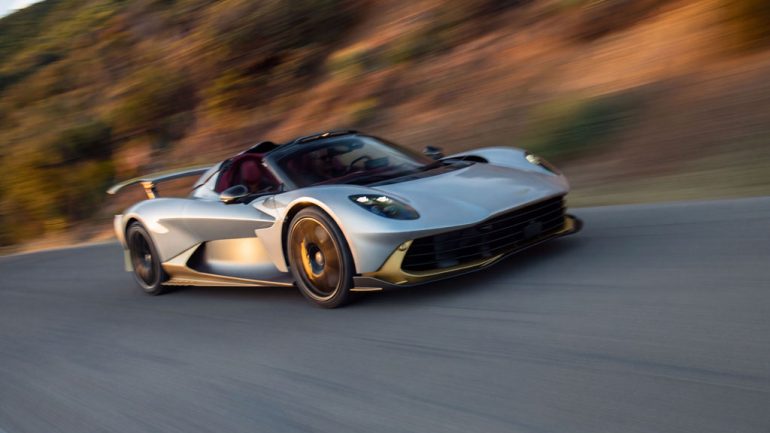 2028 Aston Martin Valhalla Spider Unleashes 1,064 Horsepower and a 217-MPH Top Speed With the Roof Off