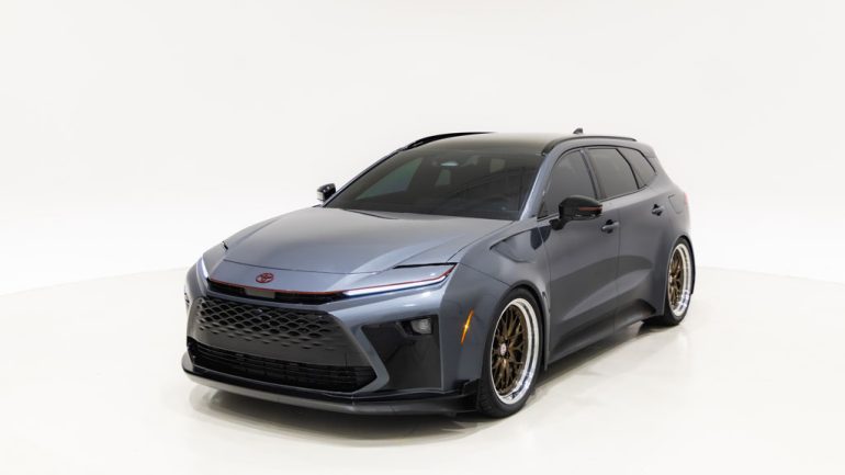 Toyota Crown Signia GT-S Concept Turns the Stylish SUV Into a Sleek, Lowered Sport Wagon for SEMA