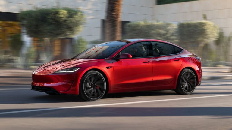 Tesla Model 3 Gets Bigger Screen, More Power and Quicker Acceleration