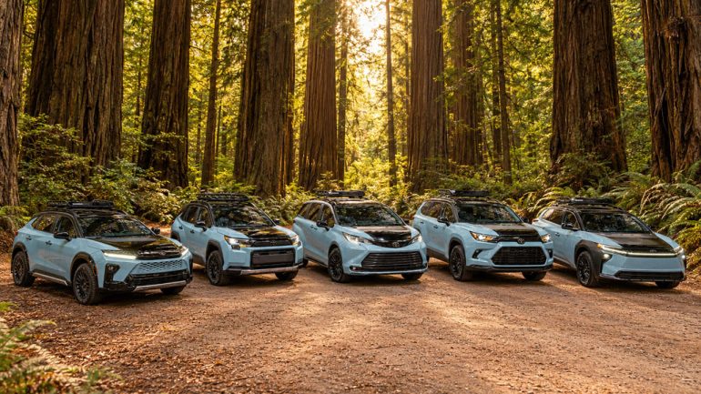 Toyota Goes All-In on Adventure With Five New Woodland Concepts for the 2026 SEMA Show