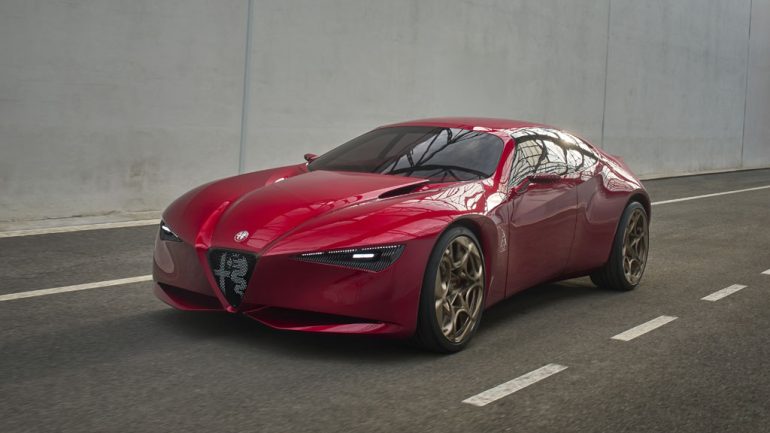 Alfa Romeo Cuorerosso Concept Reveals Stunning Hybrid V6 Design That Could Inspire the Next Giulia
